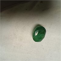 Cut & Faceted Brazilian Emerald 14.55 carat