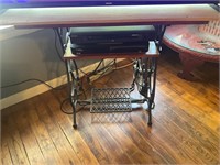 Treadle Base Sewing framed table