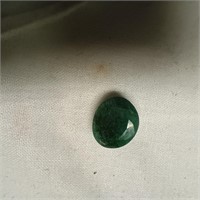 Cut & Faceted Brazilian Emerald 11.85 carat