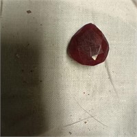 Cut & Faceted Madagascar Ruby 25.5 carat