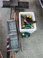 Cage/ Trap, Tools. Gardened & shrub supplies.