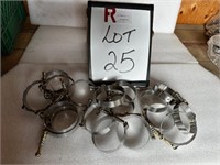 (17) Five Star Mfg. 3 1/2" Clamps
