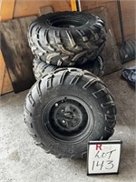 Set Of (4) 440 Mag Off Road Tires