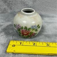 Vintage Round Shaped Mini Bud Vase