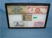 Collection of world currency