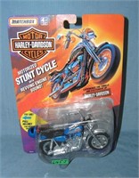 Harley Davidson mechanical motorcycle mint on card