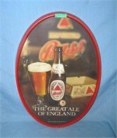 Bass Ale Beer Advertising sign imported by Guinnes