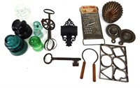ASSORTMENT OF ANTIQUE KITCHEN ITEMS AND MORE!