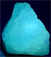 204 Gm Under UV Light Aragonite Specimen