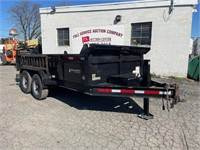 2019 Belmont 7X14' Dump Trailer W/ Ramps