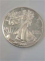 6ozt Silver .999 Walking Liberty Round