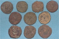 10 - Ancient Byzatine Coppers