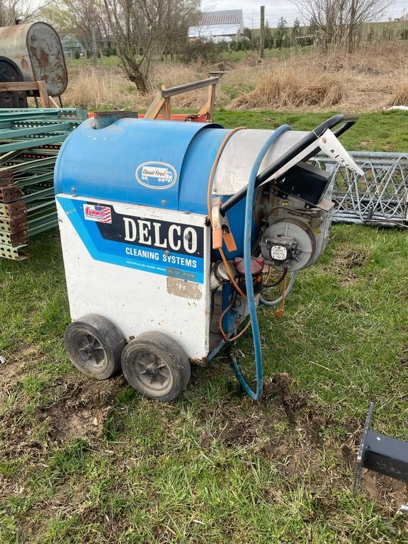 Delco Diesel Powered Steam Cleaner