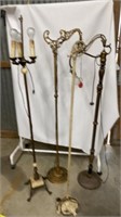 Antique Art Deco Floor Lamps including Antique