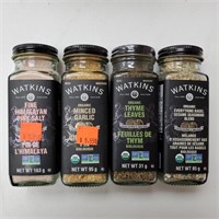 Watkins Organic Spices - Variety x 4 jars