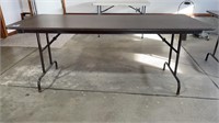 6 Ft. Formica Topped Folding Table
