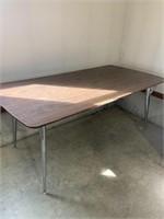 Chrome and Formica table