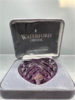 Waterford Crystal amethyst heart