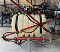 3 Point Mount 50 gallon sprayer