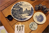 Blue & White Pottery Pieces(R1)