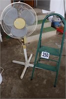 Fan & Steep Ladder(Garage)