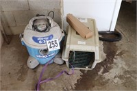 Shop Vac & Pet Crate(Garage)