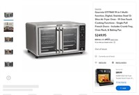 W4060  Gourmia Air Fryer Oven, 12-Slice, Stainless