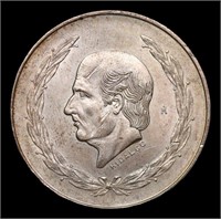 1953 Mexico 5 Pesos Silver KM# 467 Grades Select U