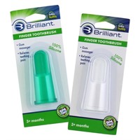 R9357  Brilliant Baby Finger Toothbrush - 2 Count