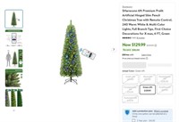 W4018  Premium 6ft Hinged Slim X-mas Tree