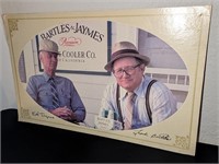 Bartles & James Advertising Cardboard Sign