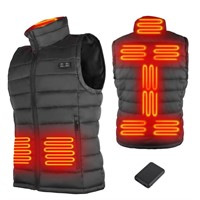 R9281  LeaderPro Heated Vest, Black XL