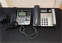 2 Pc. Vintage Landline Answering System Phone