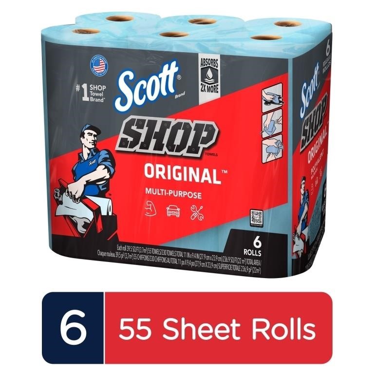 SM2017  Towels, 6 Rolls, 55 Sheets Per Roll