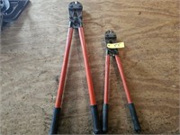 2 pairs of Rigid bolt cutters