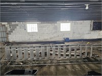 16 step aluminum stair case