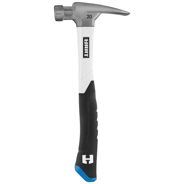 SM2034  HART 20oz Fiberglass Handle Hammer