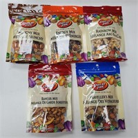 Assorted Mixed Fruit & Nuts, 170g x 5