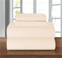 SM2048 Microfiber 4-Piece Sheet Set, Queen