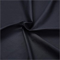 SM2097  Black 100% Cotton Fabric, 39x55 in