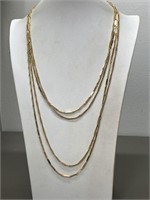 SIGNED CELEBRITY NY LONG CHAIN NECKLACE