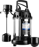 DEKOPRO 3/4HP 4600GPH Sump Pump  Submersible