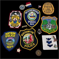 Police & Safety Patches, Pins - 1 Sterling