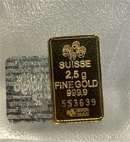 G - 2.5G SUISSE FINE GOLD (G10)
