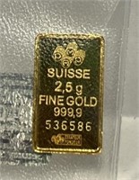 G - 2.5G SUISSE FINE GOLD (G24)