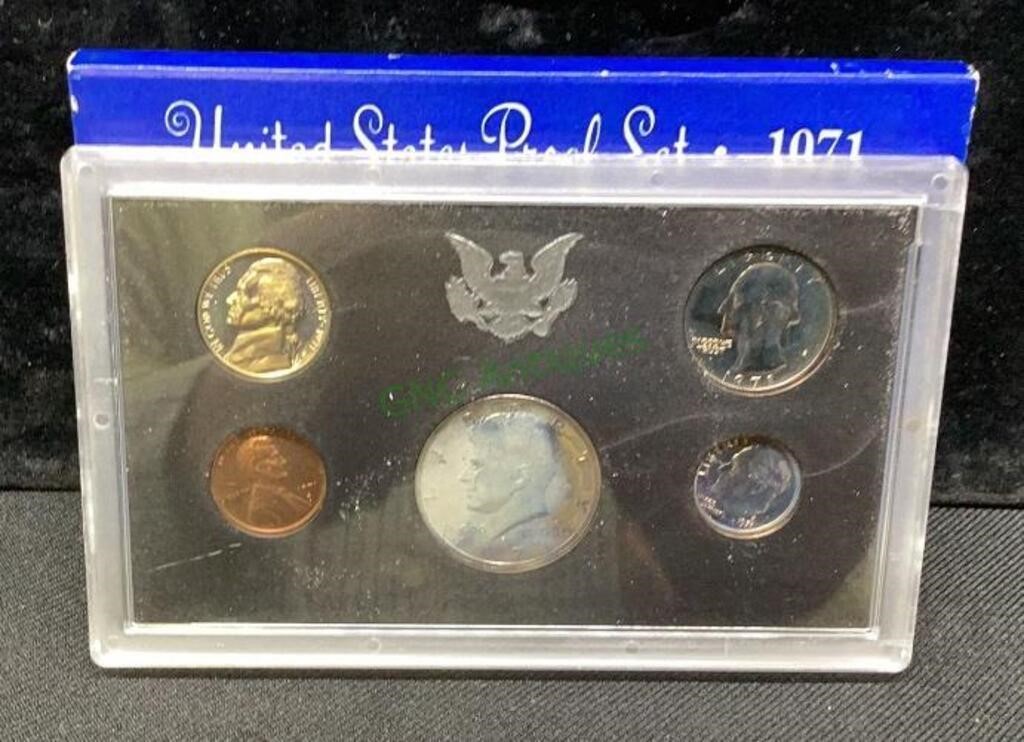Coins - 1971 United States proof set    1913