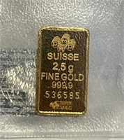 G - 2.5G SUISSE FINE GOLD (G16)