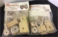 Mr. Chipster circa 1975 wooden toy kits