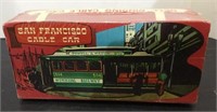 New old stock San Francisco cable car - factory