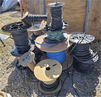 Various wire spools